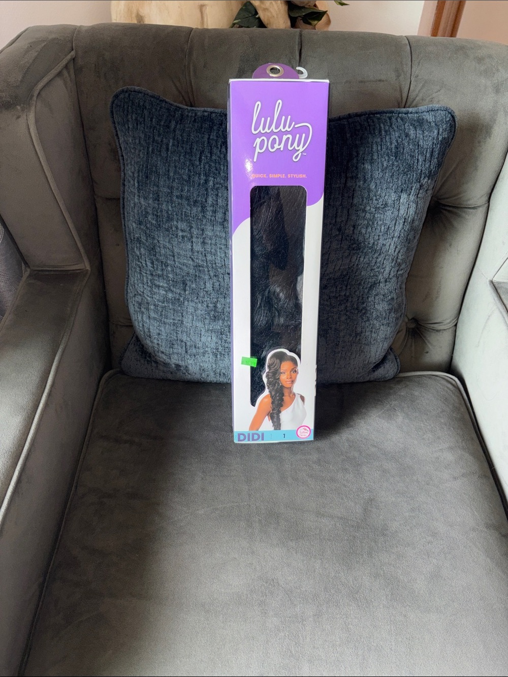 Lulu Pony Didi Synthetic Hair Extension - Black